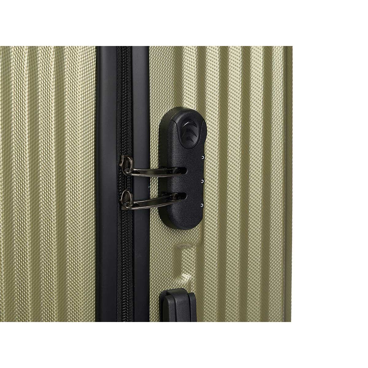 Håndbagage Grøn 55 x 35 x 20 cm Striber